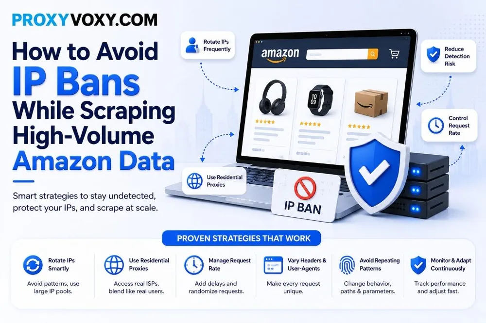 Avoid IP Bans Scraping Amazon Listings