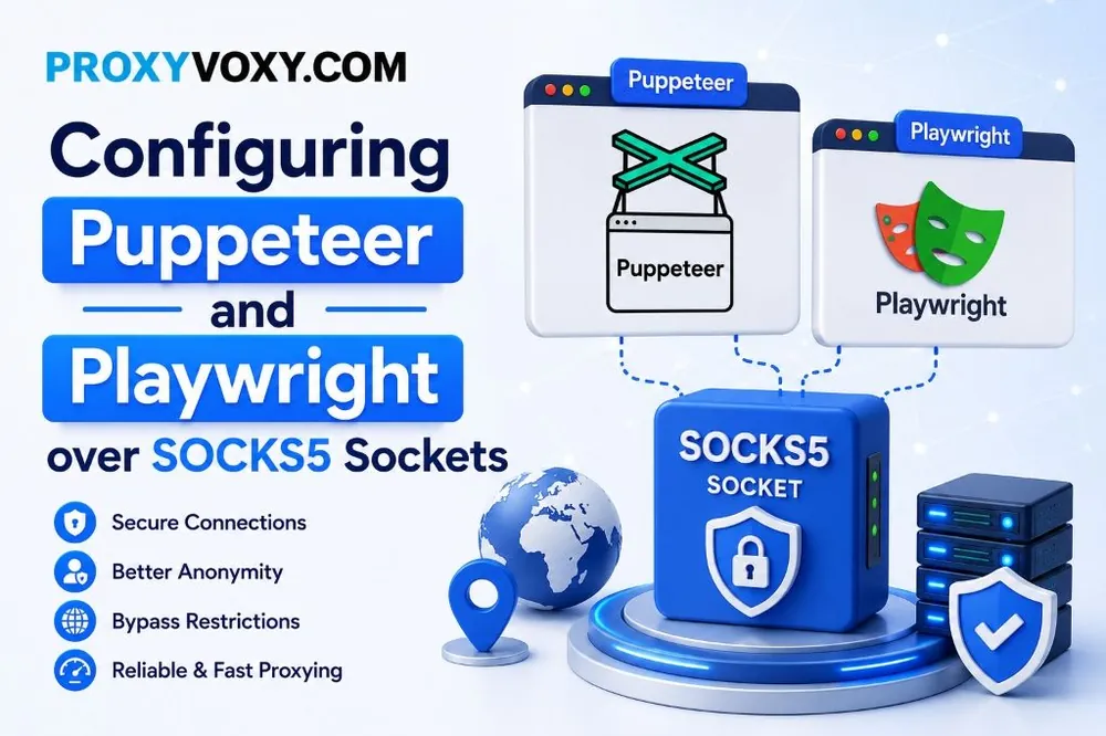 Puppeteer & Playwright with SOCKS5 Guide