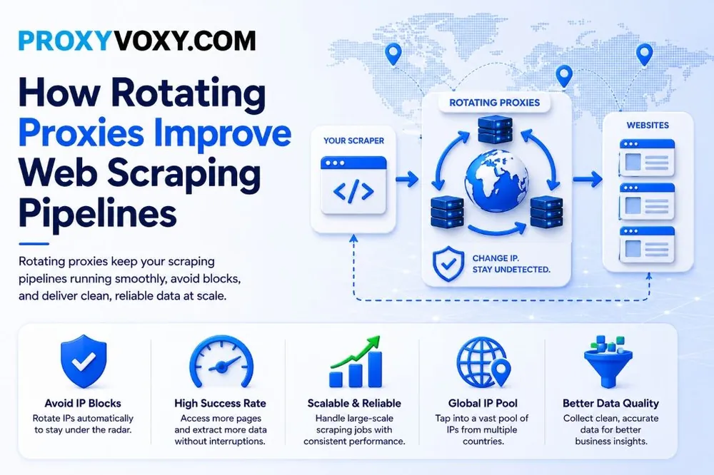 Rotating Proxies for Web Scraping Guide